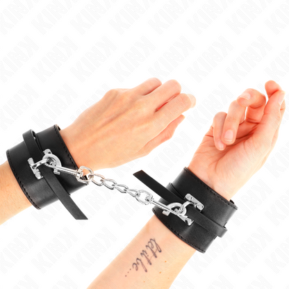 KINK - DELUXE WRIST RESISTANCE WITH LOCKING BLACK ADJUSTABLE 14.5-21CM X 6CM