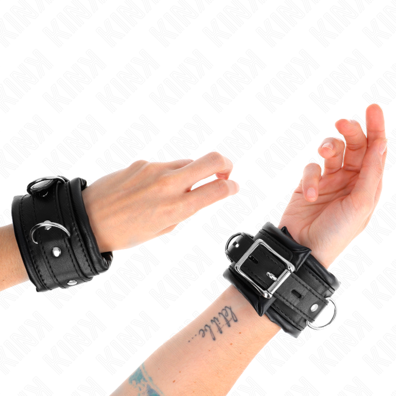 KINK - HEAVY WRIST RESISTANCE WITH BLACK FUR LINING ADJUSTABLE 20-30CM X 6CM