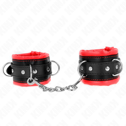 KINK - HEAVY WRIST RESISTANCE WITH RED FUR LINING ADJUSTABLE 20-30CM X 6CM