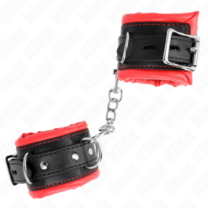 KINK - HEAVY WRIST RESISTANCE WITH RED FUR LINING ADJUSTABLE 20-30CM X 6CM