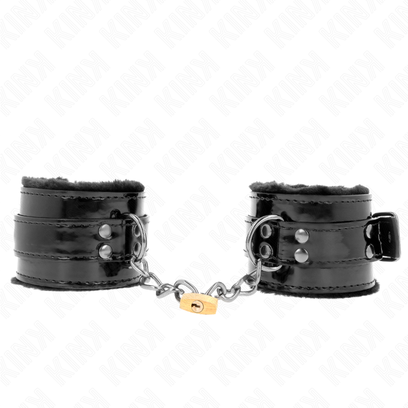 KINK - RESISTENZA DA POLSO LEGGERA CON SERRATURA IN RAME REGOLABILE 17-29 CM X 5,5 CM - KINK COLLAR & GAG | Lingerie Harness Boutique