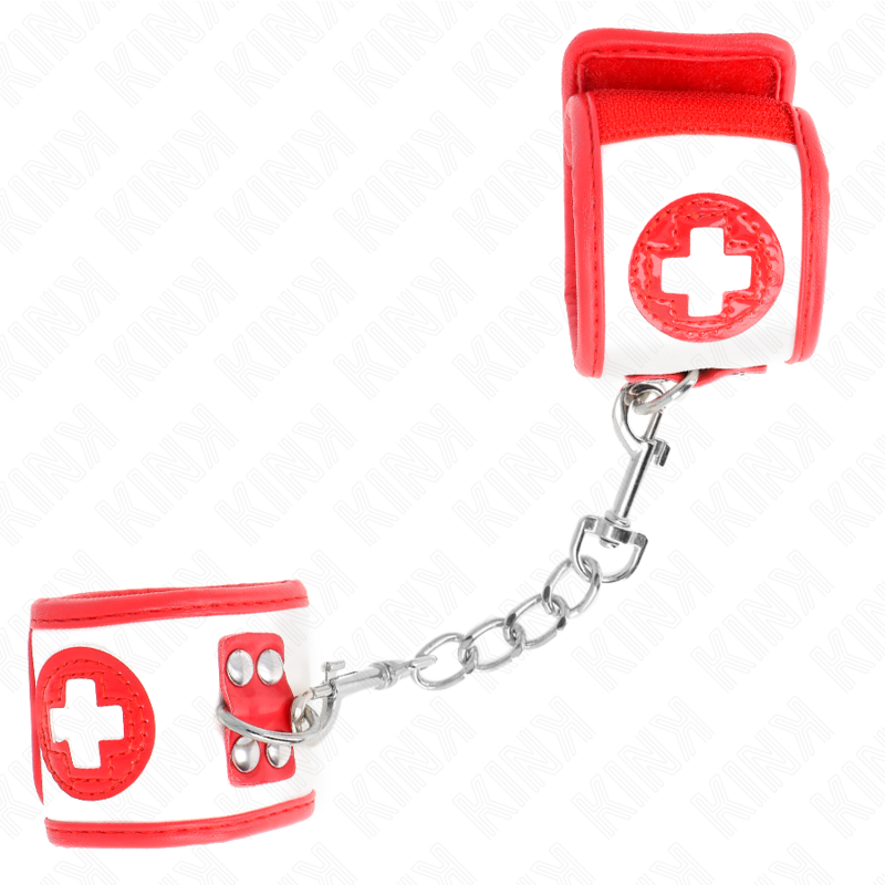 KINK - MINI POLSO DA INFERMIERA REGOLABILE 18-23 CM X 5 CM - KINK COLLAR & GAG | Lingerie Harness Boutique