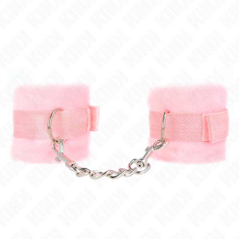 KINK - PINK BEGINNERS FUR CUFFS 30 X 7 CM