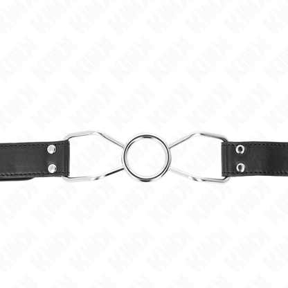 KINK - BAVAGLIO BOCCA RAGNO 60 X 3 CM TAGLIA S 3 CM - KINK COLLAR & GAG | Lingerie Harness Boutique