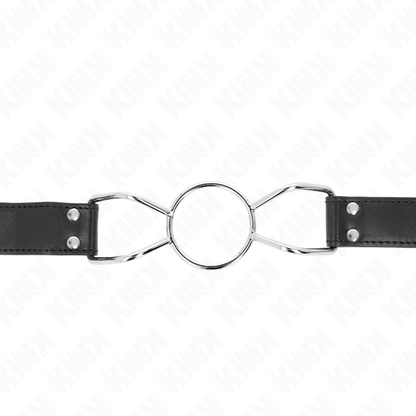 KINK - BAVAGLIO BOCCA RAGNO 60 X 3 CM MISURA L 5 CM - KINK COLLAR & GAG | Lingerie Harness Boutique