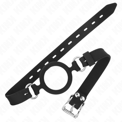 KINK - O-RING IN SILICONE 5 CM GAG 56 CM - KINK COLLAR & GAG | Lingerie Harness Boutique