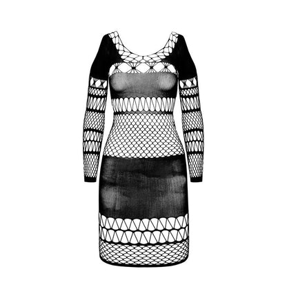 PASSION - BS 105 BODYSTOCKING ROSSO TAGLIA UNICA - PASSION WOMAN BODYSTOCKINGS | Lingerie Harness Boutique