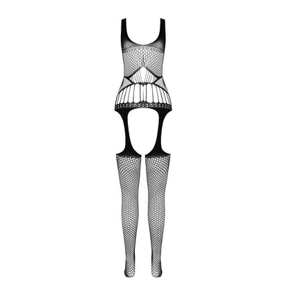 PASSION - BS 106 BODYSTOCKING ROSSO TAGLIA UNICA - PASSION WOMAN BODYSTOCKINGS | Lingerie Harness Boutique