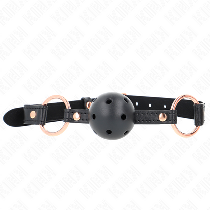 KINK - PALLA PREMIUM IN TPE 4 CM GAG 60 x 2 CM - KINK COLLAR & GAG | Lingerie Harness Boutique