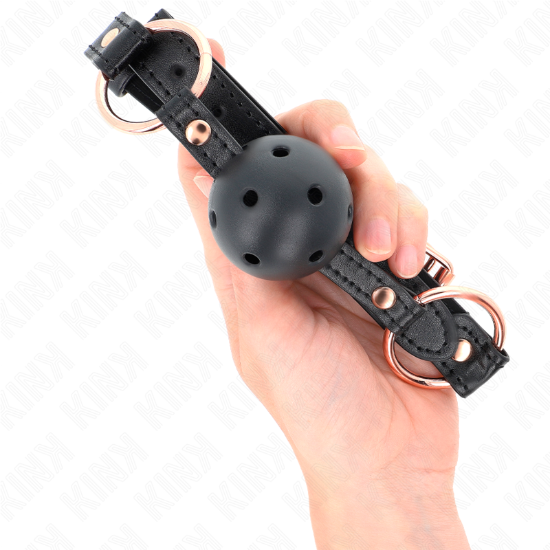 KINK - PALLA PREMIUM IN TPE 4 CM GAG 60 x 2 CM - KINK COLLAR & GAG | Lingerie Harness Boutique