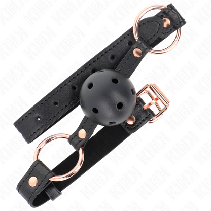 KINK - PALLA PREMIUM IN TPE 4 CM GAG 60 x 2 CM - KINK COLLAR & GAG | Lingerie Harness Boutique