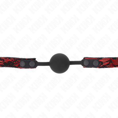 KINK - SFERA IN SILICONE SCANDALO 4 CM MODELLO GAG 1 65 x 2 CM - Lingerie Harness Boutique | Lingerie Harness Boutique