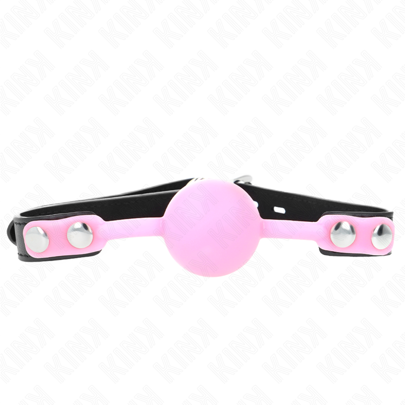KINK - SFERA LUMINOSA IN SILICONE 4 CM GAG 60 x 2 CM - KINK COLLAR & GAG | Lingerie Harness Boutique
