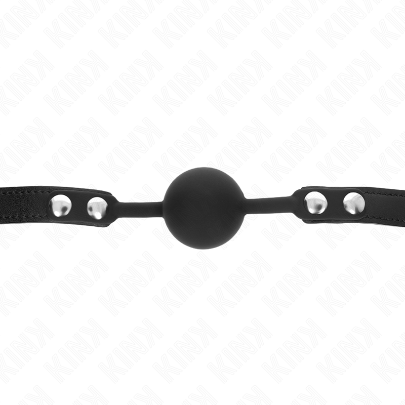 KINK - PALLA IN SILICONE 4 CM MODELLO GAG 1 60 x 2 CM - KINK COLLAR & GAG | Lingerie Harness Boutique