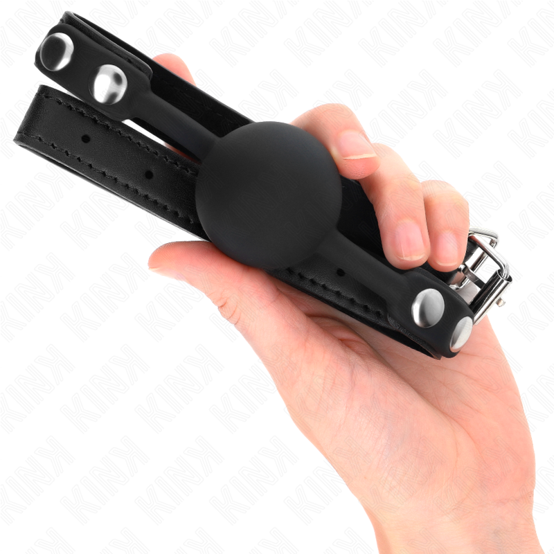 KINK - PALLA IN SILICONE 4 CM MODELLO GAG 1 60 x 2 CM - KINK COLLAR & GAG | Lingerie Harness Boutique