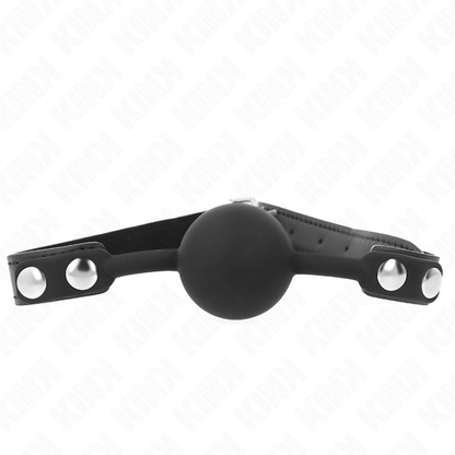 KINK - PALLA IN SILICONE 4 CM MODELLO GAG 1 60 x 2 CM - KINK COLLAR & GAG | Lingerie Harness Boutique
