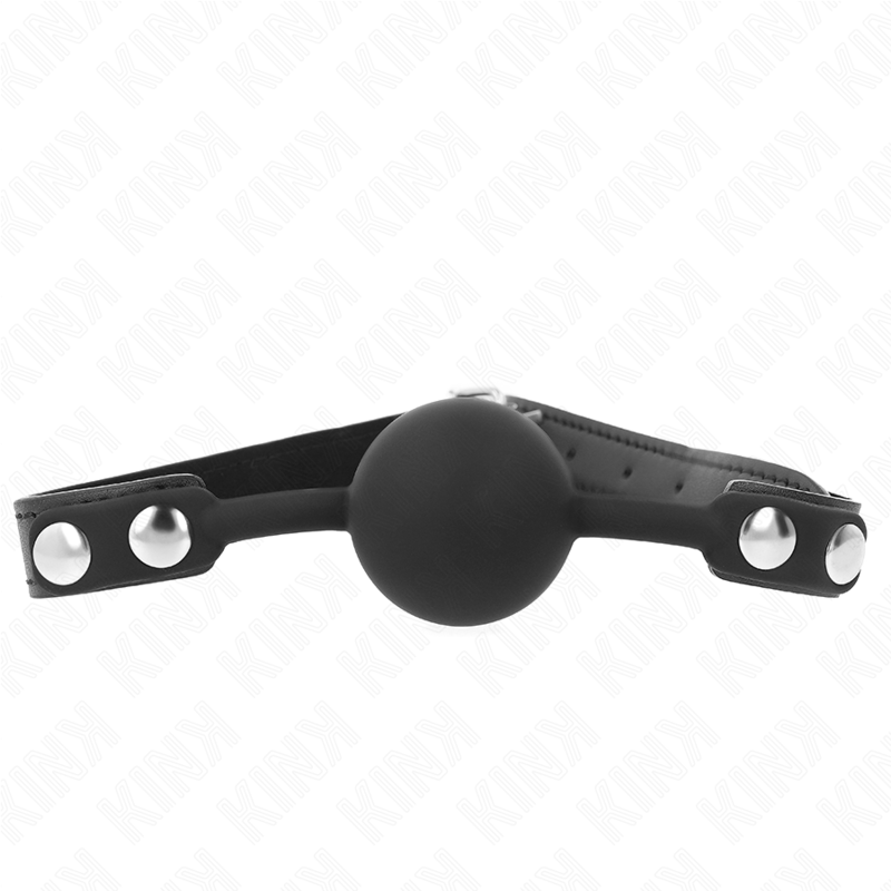 KINK - PALLA IN SILICONE 4 CM MODELLO GAG 1 60 x 2 CM - KINK COLLAR & GAG | Lingerie Harness Boutique