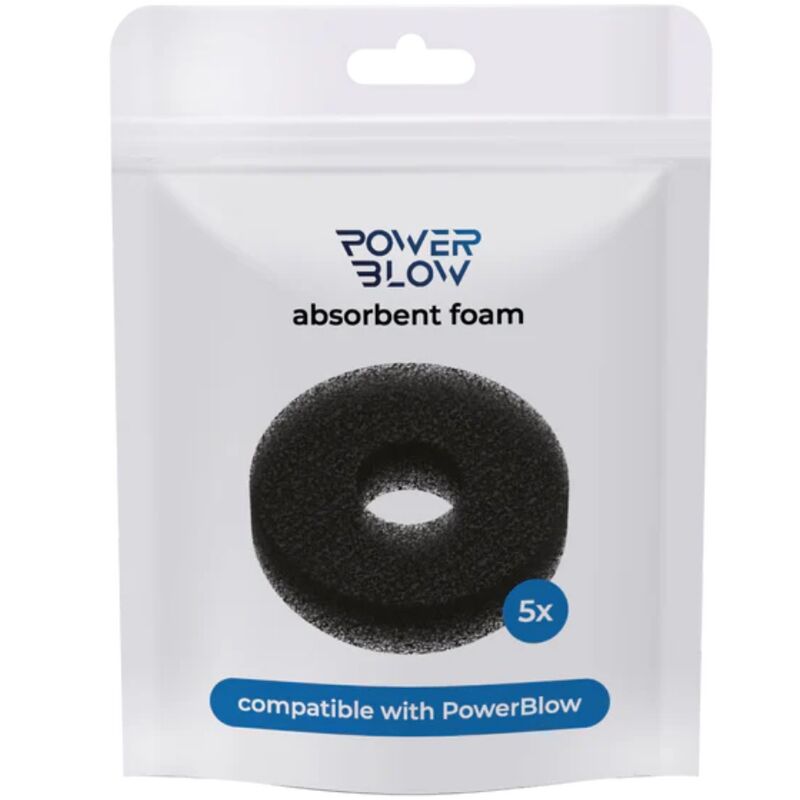 KIIROO - POWER BLOW SCHIUMA ASSORBENTE CONFEZIONE DA 5 - KIIROO | Lingerie Harness Boutique