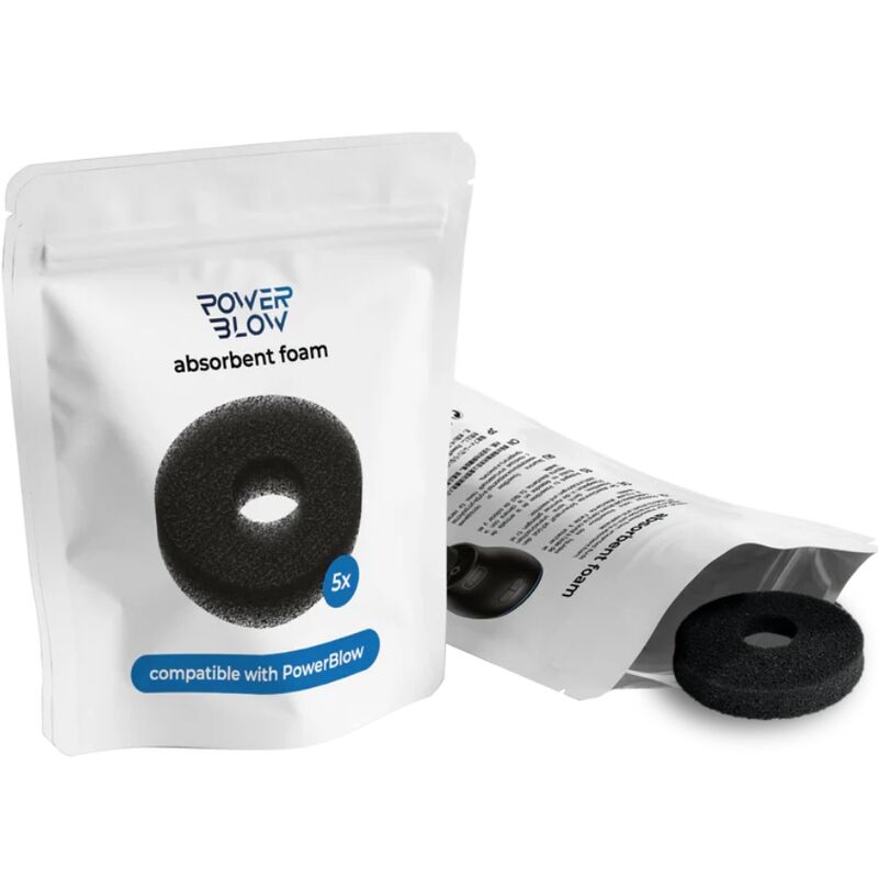 KIIROO - POWER BLOW SCHIUMA ASSORBENTE CONFEZIONE DA 5 - KIIROO | Lingerie Harness Boutique