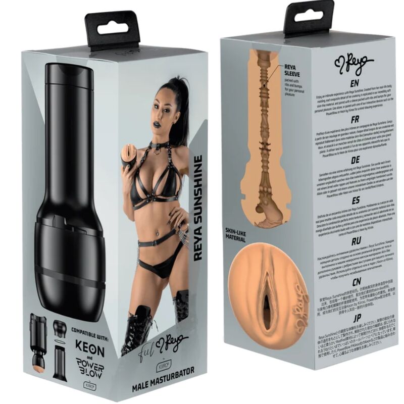 KIIROO - FEEL REYA SUNSHINE STROKER COLLEZIONE KIIROO STARS - KIIROO | Lingerie Harness Boutique
