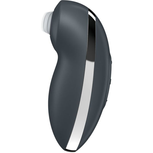 SATISFYER - TAP & CLIMAX 2 VIBRATORE E STIMOLATORE GRIGIO - SATISFYER VIBRATOR | Lingerie Harness Boutique