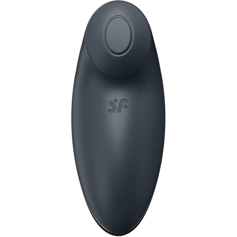 SATISFYER - TAP & CLIMAX 2 VIBRATORE E STIMOLATORE GRIGIO - SATISFYER VIBRATOR | Lingerie Harness Boutique