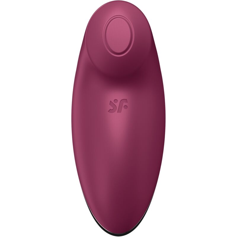 SATISFYER - TAP & CLIMAX 2 VIBRATORE E STIMOLATORE ROSSO - SATISFYER VIBRATOR | Lingerie Harness Boutique