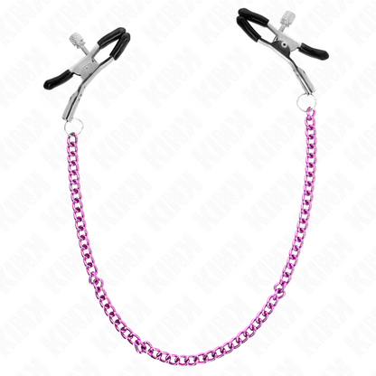 KINK - PURPLE CHAIN ​​NIPPLE CLAMPS 30CM