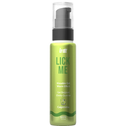 INTT - LICK ME CAIPIRINHA GEL EDIBILI EFFETTO CALORE - INTT LUBRICANTS | Lingerie Harness Boutique