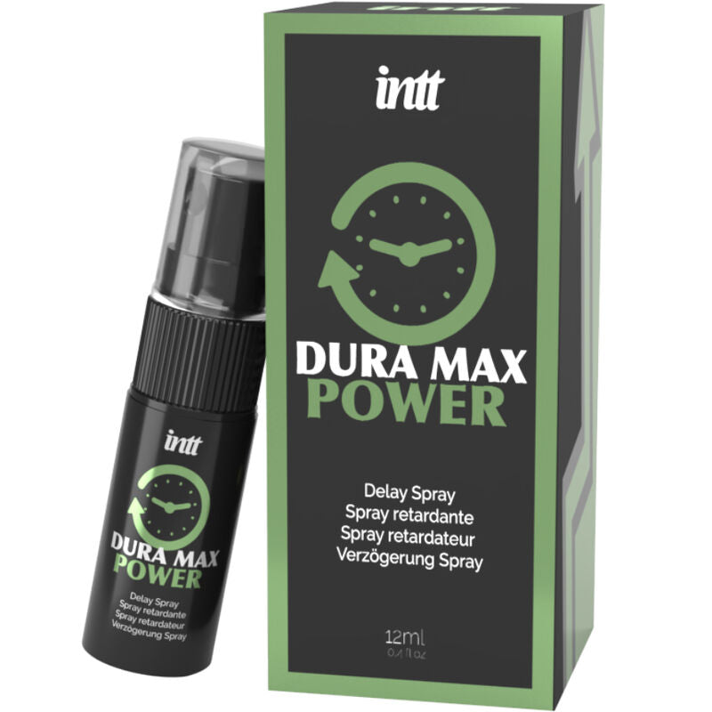INTT - SPRAY RITARDANTE DURA MAX POWER - INTT FOR HIM | Lingerie Harness Boutique