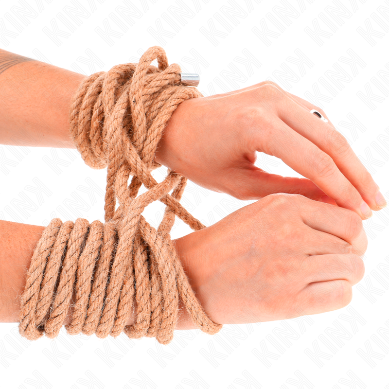 KINK - HEMP ROPE WITH METAL HEAD 5 METERS