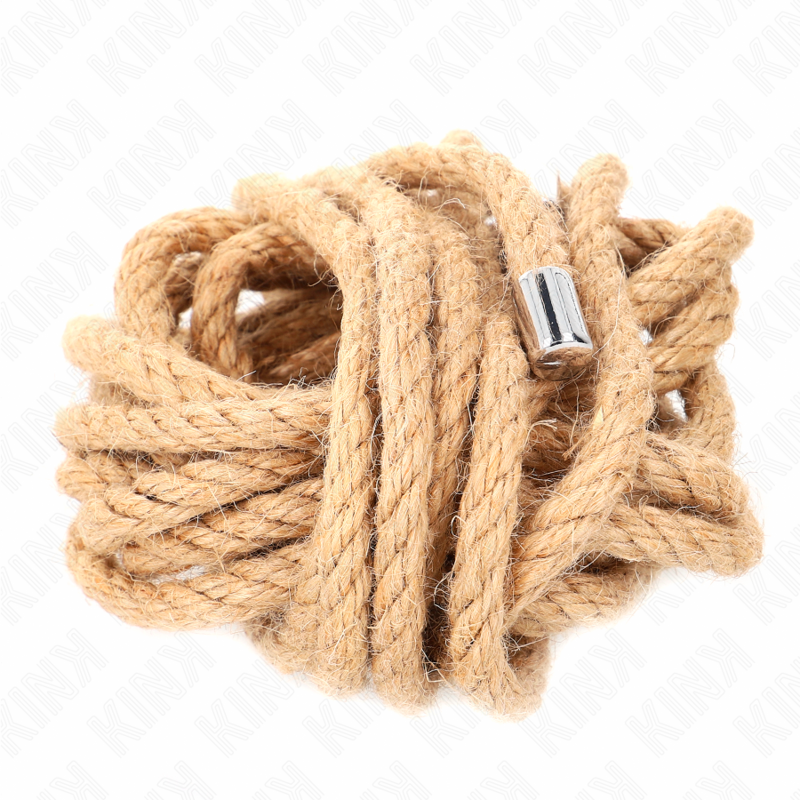 KINK - HEMP ROPE WITH METAL HEAD 5 METERS