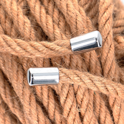 KINK - CORDA DI CANAPA CON TESTA IN METALLO 10 METRI - Lingerie Harness Boutique | Lingerie Harness Boutique