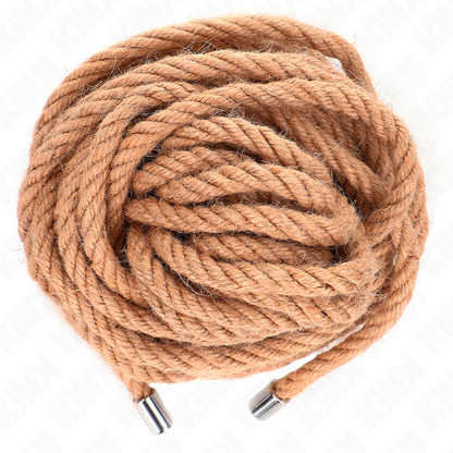 KINK - HEMP ROPE WITH METAL HEAD 10 METERS