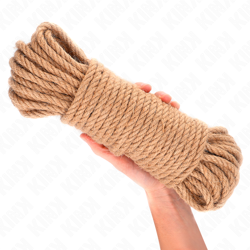 KINK - HEMP ROPE WITH METAL HEAD 20 METERS