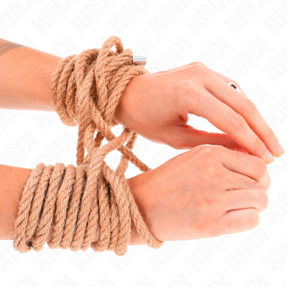 KINK - HEMP ROPE WITH METAL HEAD 20 METERS