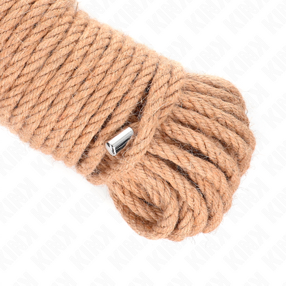 KINK - HEMP ROPE WITH METAL HEAD 20 METERS