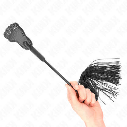 KINK - PAGAIA A PIEDE CON FRUSTA NAPPA 31 CM - Lingerie Harness Boutique | Lingerie Harness Boutique