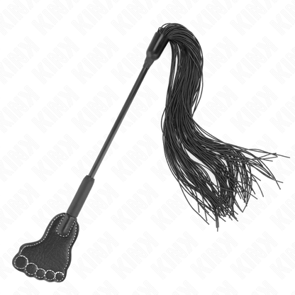 KINK - PAGAIA A PIEDE CON FRUSTA NAPPA 31 CM - KINK IMPACT & TOUCH | Lingerie Harness Boutique