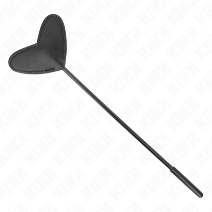 KINK - PALETTE NERA A FORMA DI CUORE 33 X 10 CM - KINK IMPACT & TOUCH | Lingerie Harness Boutique
