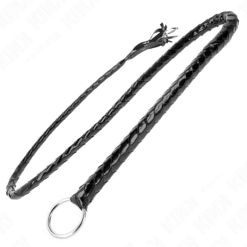 KINK - FRUSTA LUNGA IN PVC LUCIDO 138 CM - KINK IMPACT & TOUCH | Lingerie Harness Boutique