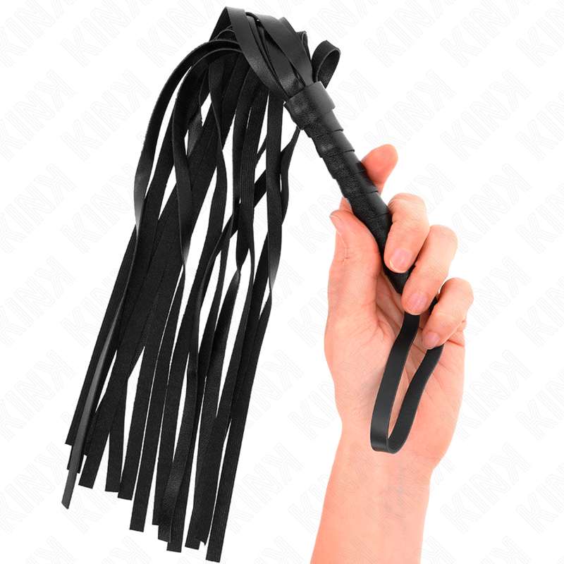 KINK - FRUSTA SEMPLICE NERA 45 CM - KINK IMPACT & TOUCH | Lingerie Harness Boutique
