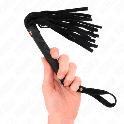 KINK - MINI BLACK SUEDE WHIP 30 CM