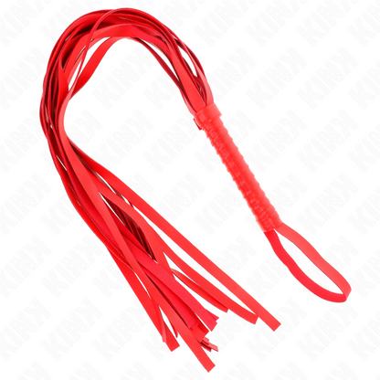 KINK - RED WHIP SHORT HANDLE LONG TAIL 70 CM