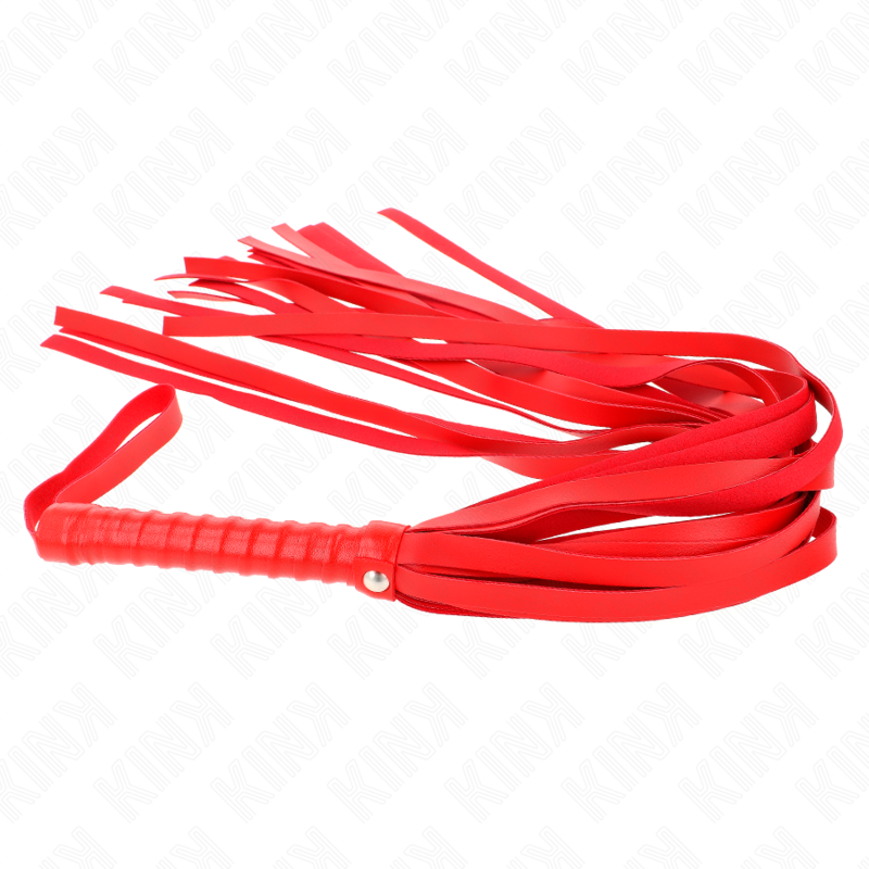 KINK - RED WHIP SHORT HANDLE LONG TAIL 70 CM