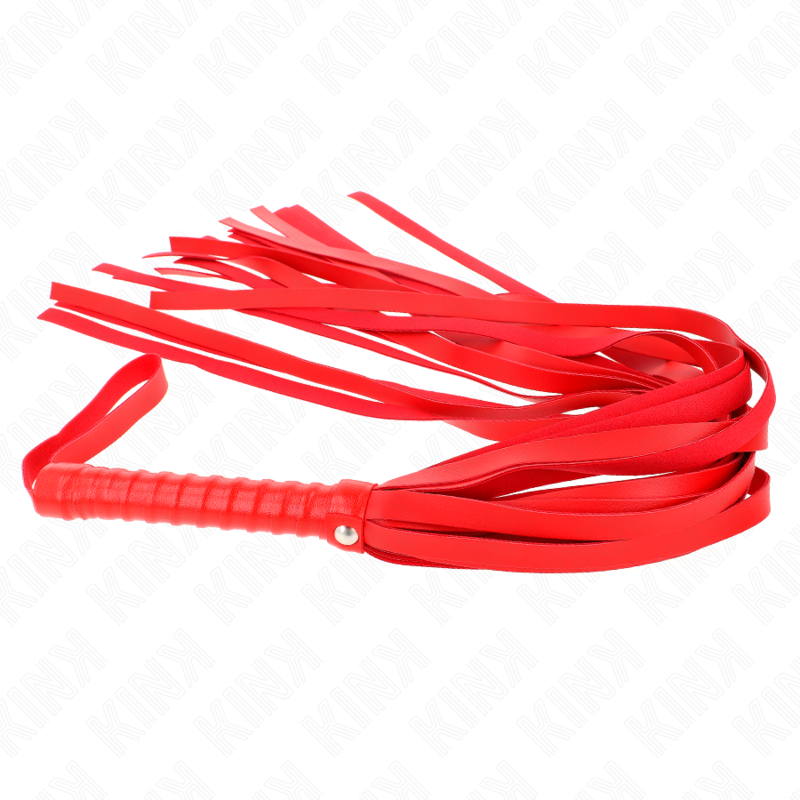 KINK - FRUSTA ROSSA MANICO CORTO CODA LUNGA 70 CM - KINK IMPACT & TOUCH | Lingerie Harness Boutique