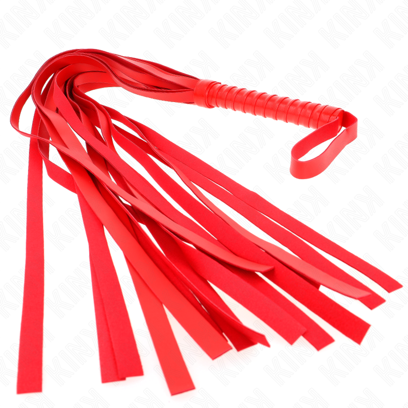 KINK - FRUSTA ROSSA MANICO CORTO CODA LUNGA 70 CM - KINK IMPACT & TOUCH | Lingerie Harness Boutique