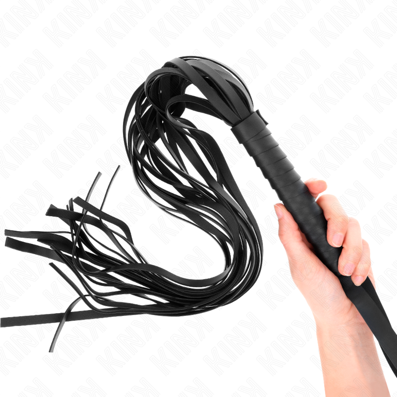 KINK - BLACK WHIP SHORT HANDLE LONG TAIL 70 CM