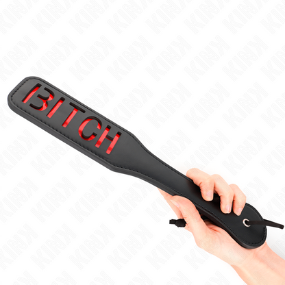 KINK - BITCH PALETTE AD ANGOLO TONDO 32 X 6 CM - KINK IMPACT & TOUCH | Lingerie Harness Boutique