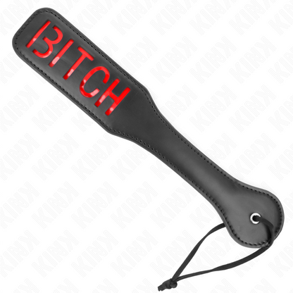 KINK - BITCH PALETTE AD ANGOLO TONDO 32 X 6 CM - KINK IMPACT & TOUCH | Lingerie Harness Boutique